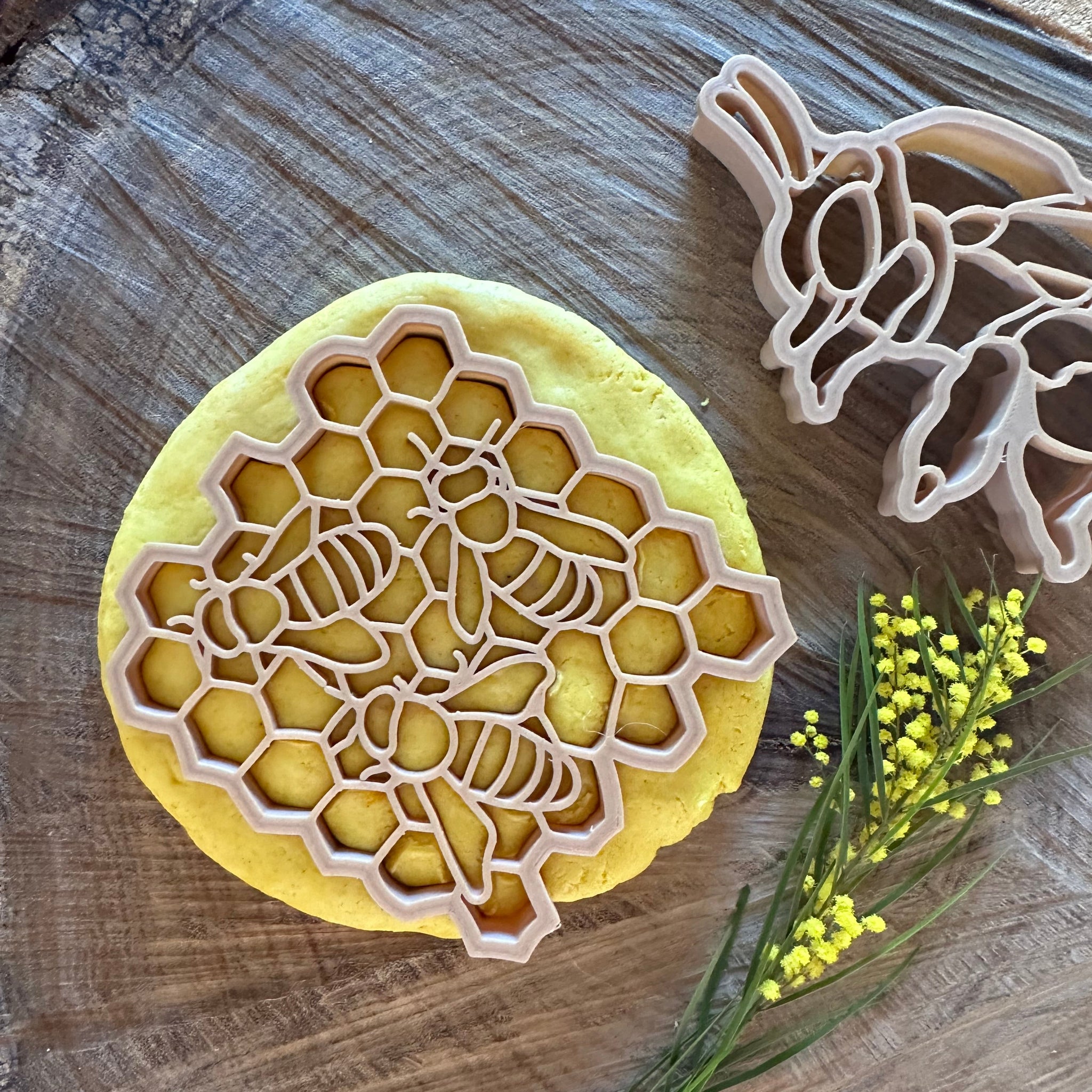 Teddy Bear Bee & Honeycomb Eco Cutter Set