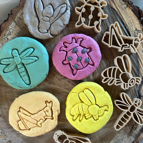 Mini Insect Playdough Cutter Set