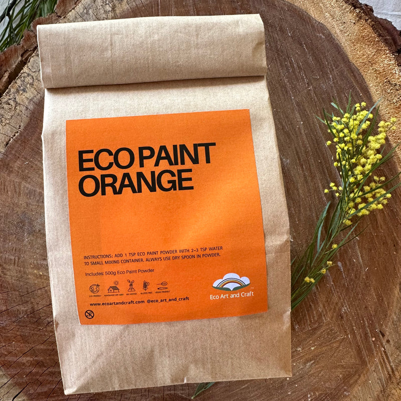 Orange Eco Paint -Bulk 500g