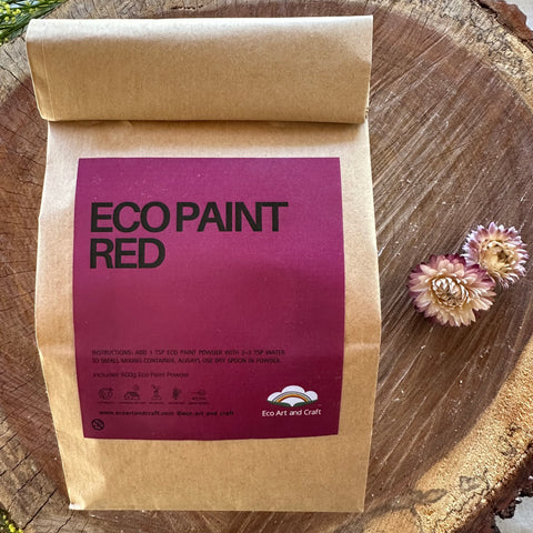 Red Eco Paint - Bulk 500g
