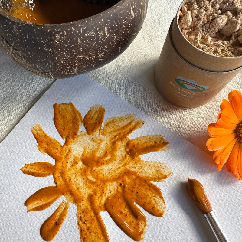 Orange Eco Paint -Bulk 500g