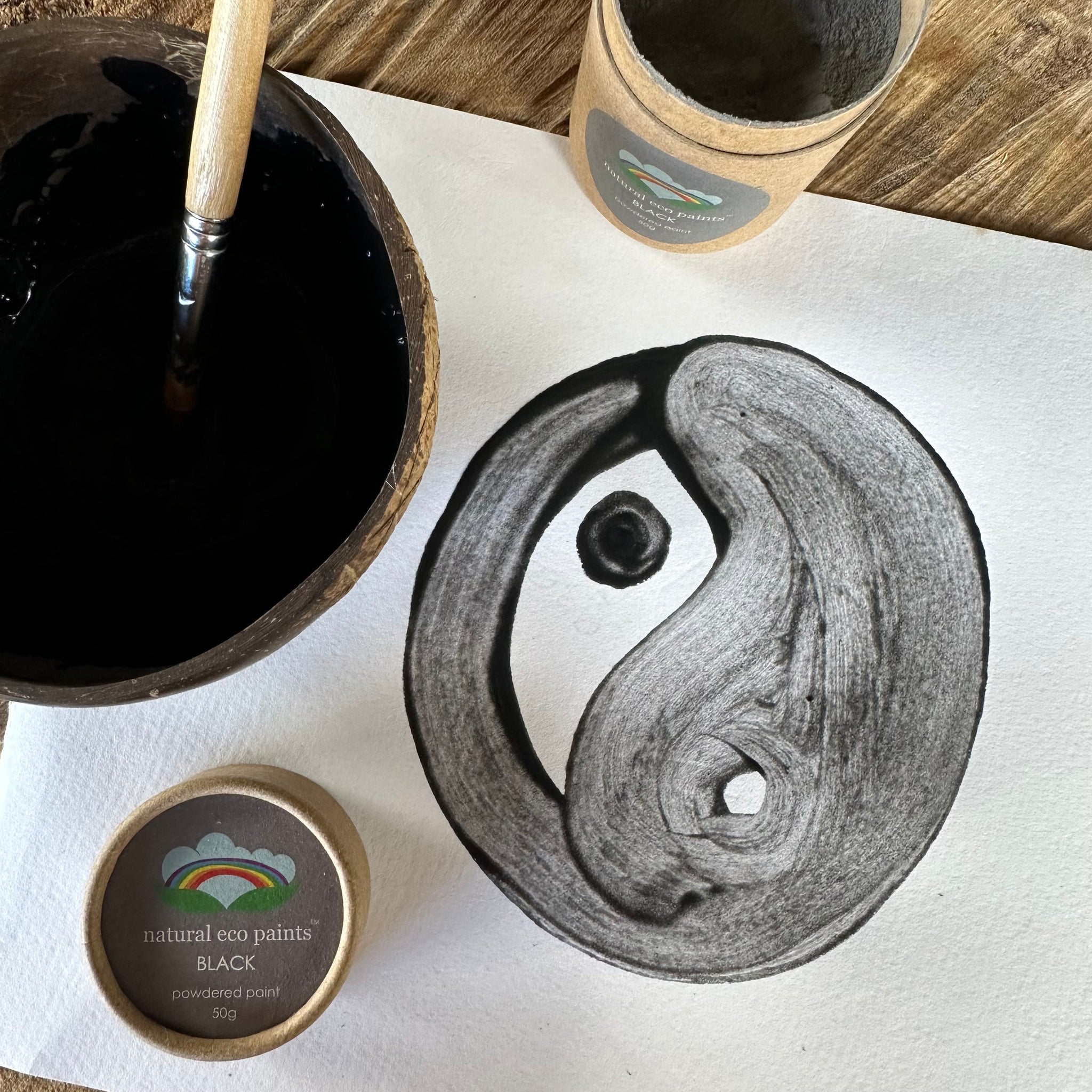 Black Eco Paint - Bulk 500g