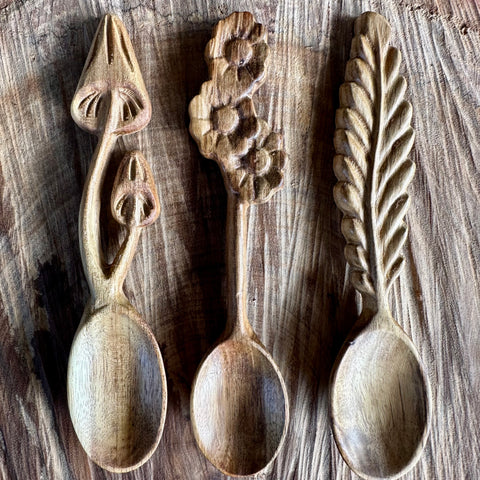 Shroom, Bloom, Forest Spoon Set (3 Spoons)